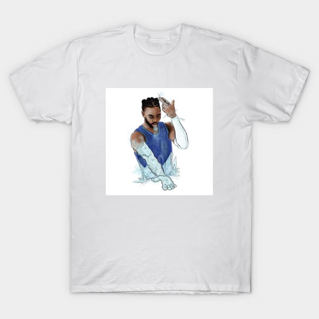 D'Lo Ice T-Shirt by tea rent illustrations